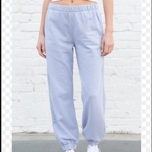Brandy Melville light blue Rosa Sweatpants